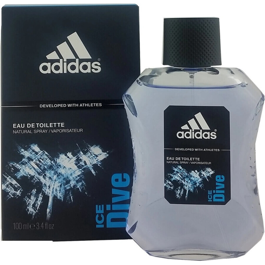 Adidas Ice Dive Edt 100ml 1×100 ml, Eau de Toilette