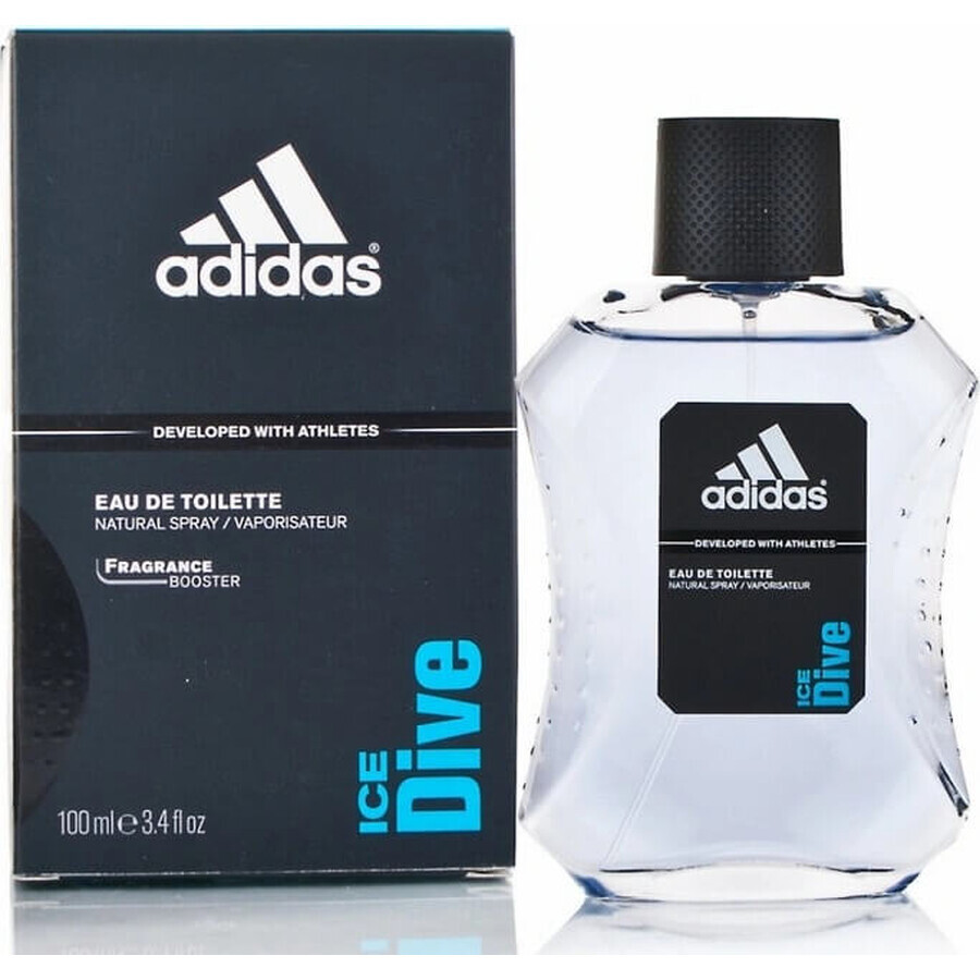 Adidas Ice Dive Edt 100ml 1×100 ml, Eau de Toilette