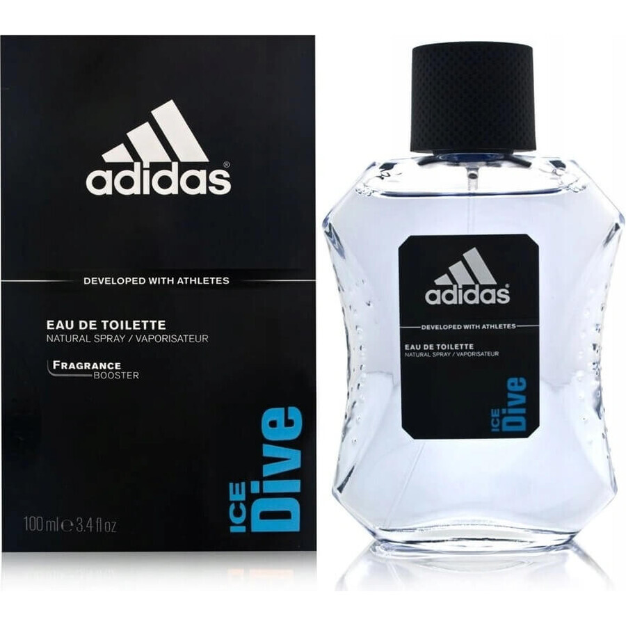 Adidas Ice Dive Edt 100ml 1×100 ml, Eau de Toilette