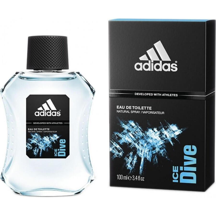 Adidas Ice Dive Edt 100ml 1×100 ml, Eau de Toilette