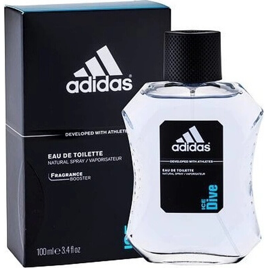 Adidas Ice Dive Edt 100ml 1×100 ml, Eau de Toilette