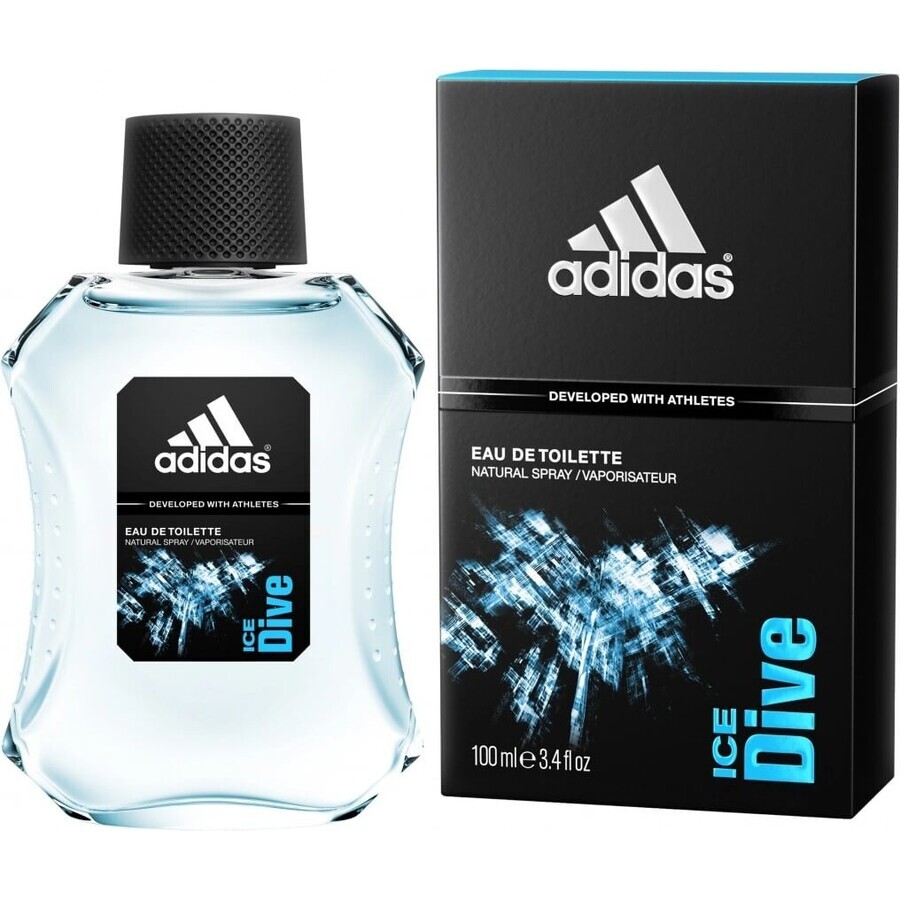 Adidas Ice Dive Edt 100ml 1×100 ml, Eau de Toilette