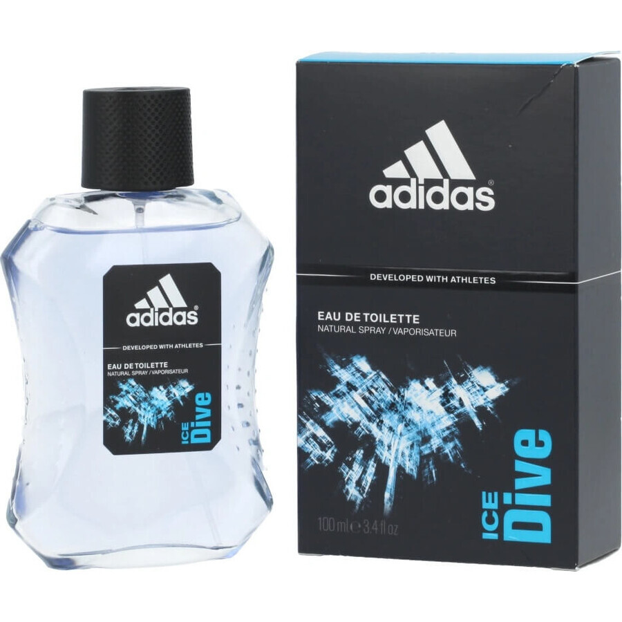 Adidas Ice Dive Edt 100ml 1×100 ml, Eau de Toilette