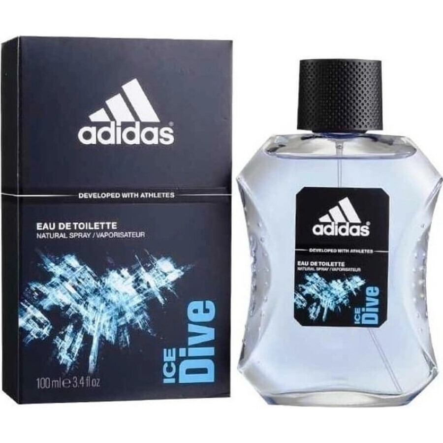 Adidas Ice Dive Edt 100ml 1×100 ml, Eau de Toilette