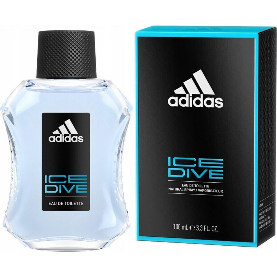 Adidas Ice Dive Edt 100ml 1×100 ml, Eau de Toilette