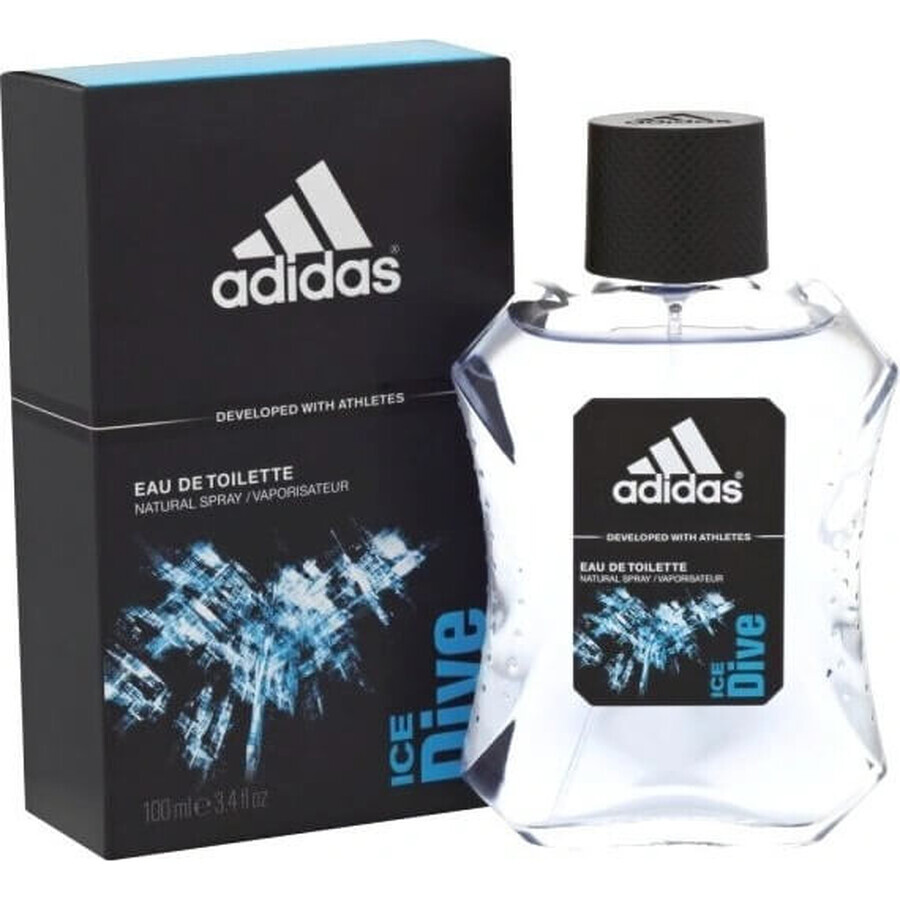 Adidas Ice Dive Edt 100ml 1×100 ml, Eau de Toilette