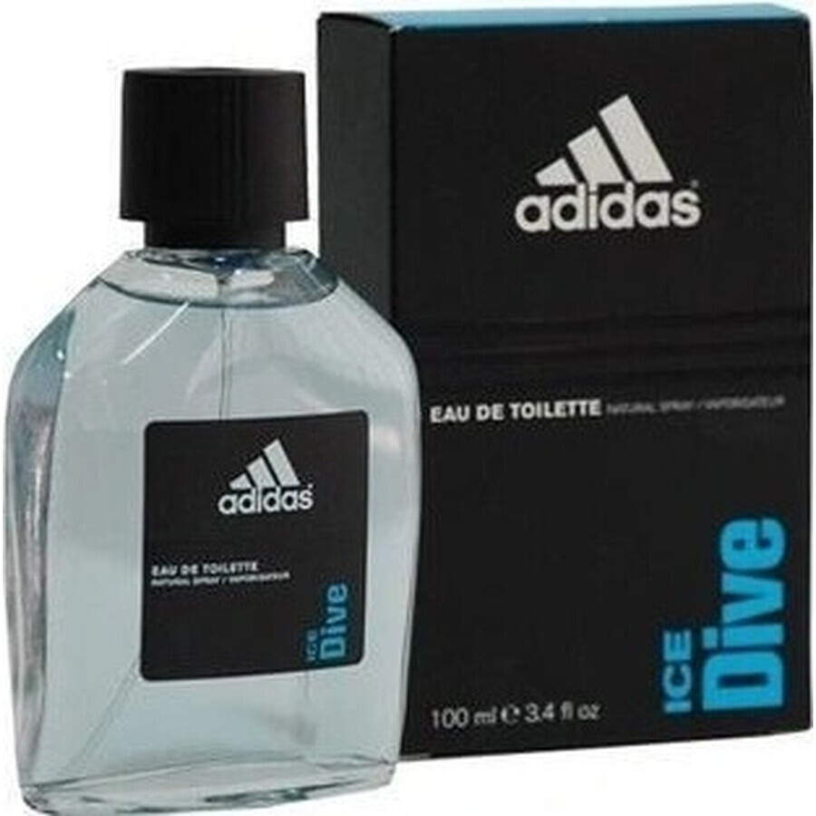 Adidas Ice Dive Edt 100ml 1×100 ml, Eau de Toilette