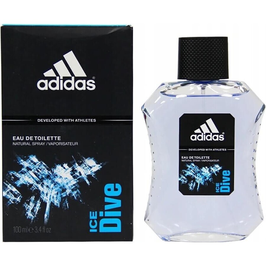 Adidas Ice Dive Edt 100ml 1×100 ml, Eau de Toilette