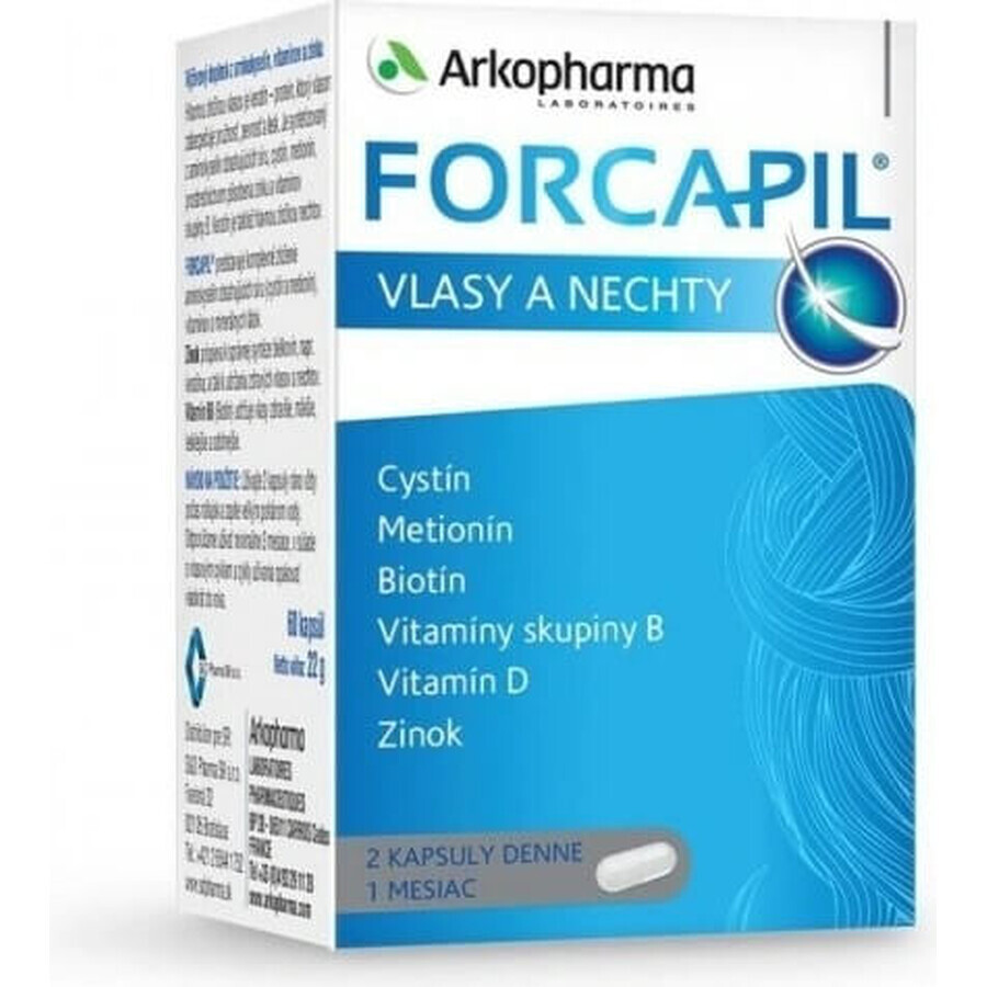 FORCAPIL 1×60 cps, Nahrungsergänzungsmittel