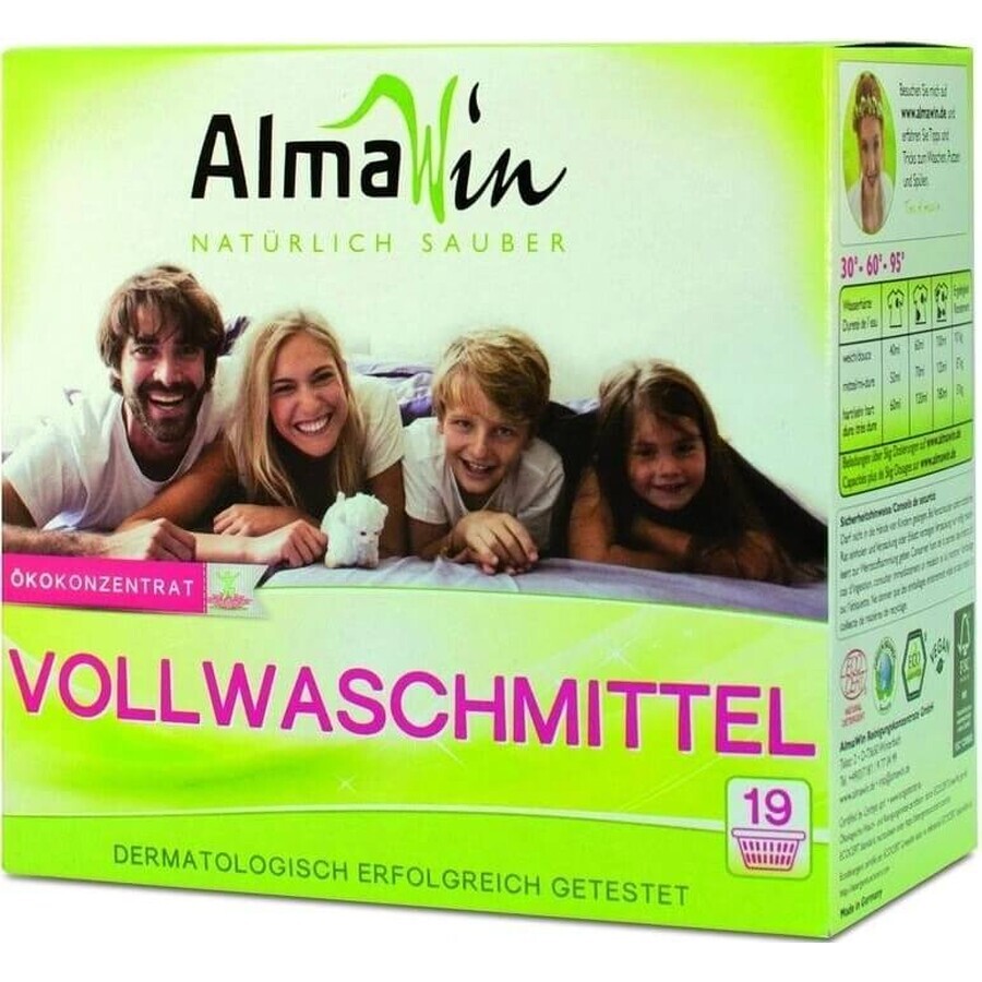 ALMAWIN detergente en polvo 1080 g 1×1080 g, detergente en polvo