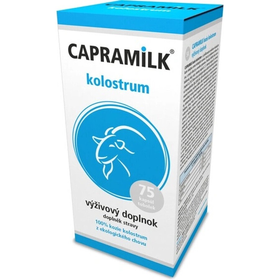 CAPRAMILK® goat colostrum 1×75 cps, food supplement