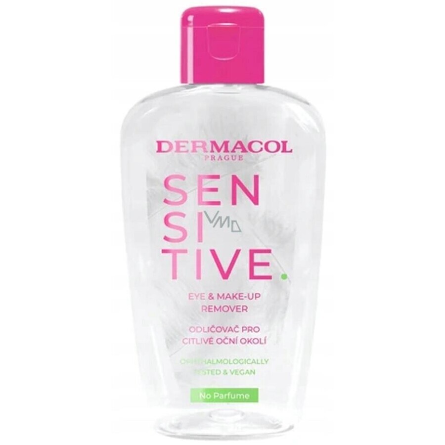 DERMACOL SENSITIVE SENSITIVE Augen-Make-up-Entferner 1×150 ml, Augen-Make-up-Entferner