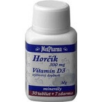 MedPharma HORCHIK 300MG+VIT. D 1×37 tbl, food supplement