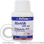 MedPharma HORCHIK 300MG+VIT. D 1×37 tbl, food supplement