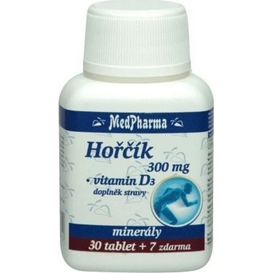 MedPharma HORCHIK 300MG+VIT. D 1×37 tbl, food supplement