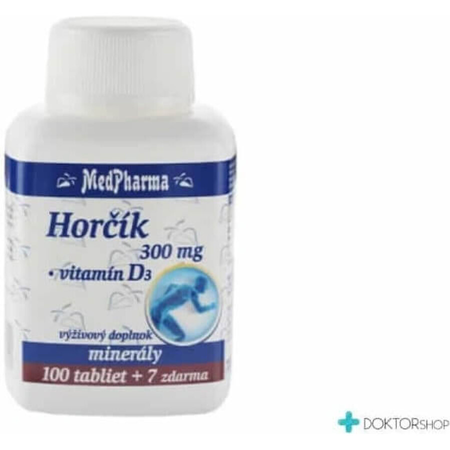 MedPharma HORCHIK 300MG+VIT. D 1×37 tbl, food supplement