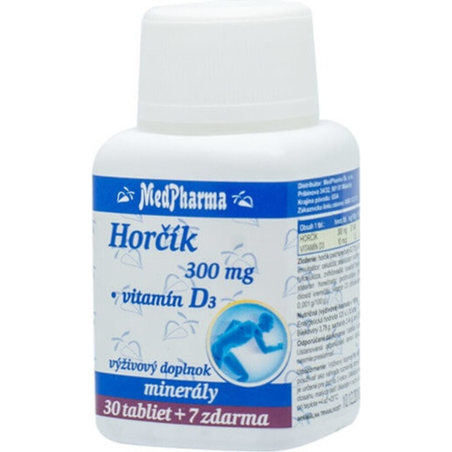 MedPharma HORCHIK 300MG+VIT. D 1×37 tbl, food supplement