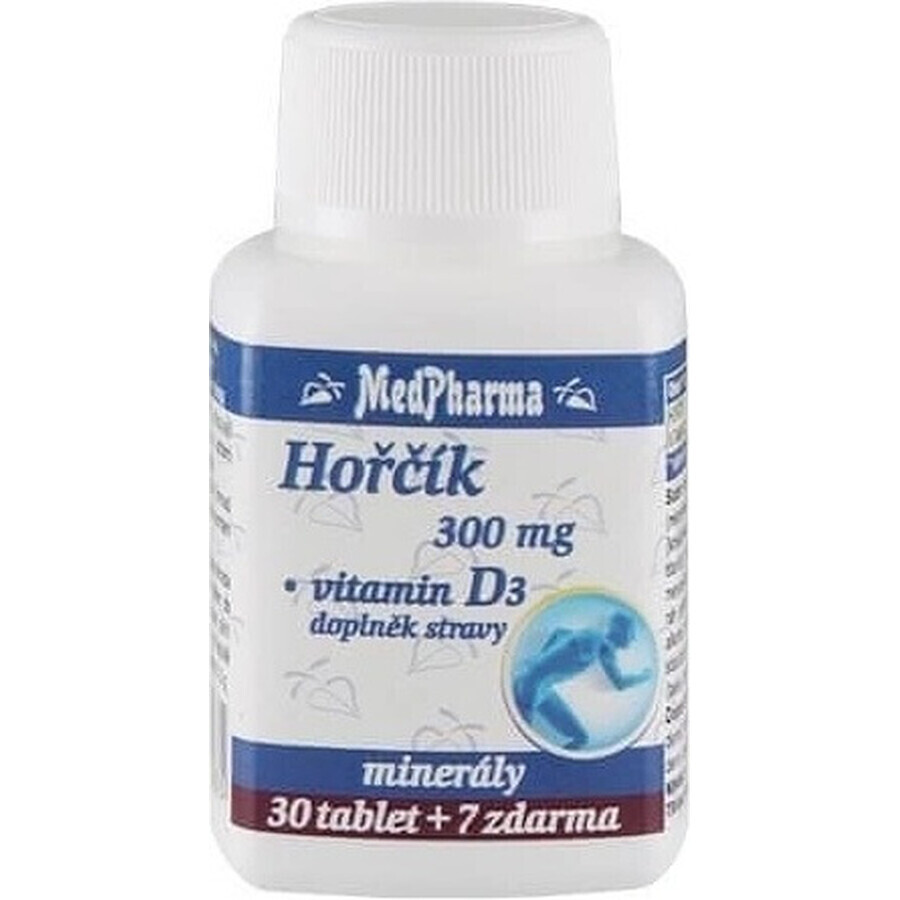 MedPharma HORCHIK 300MG+VIT. D 1×37 tbl, food supplement