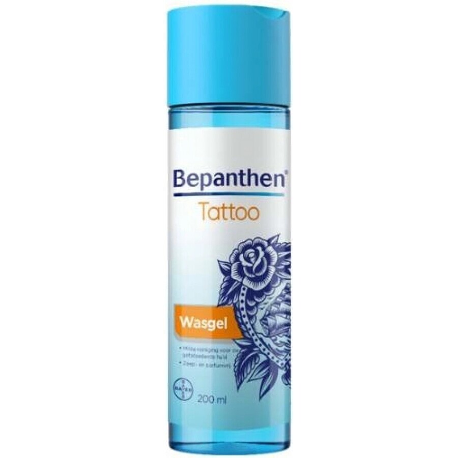 Bepanthen Tattoo Wash Gel 1×200 ml, Waschgel