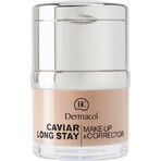 DERMACOL MAKE-UP with concealer CAVIAR FAIR 1×30 ml, makeup