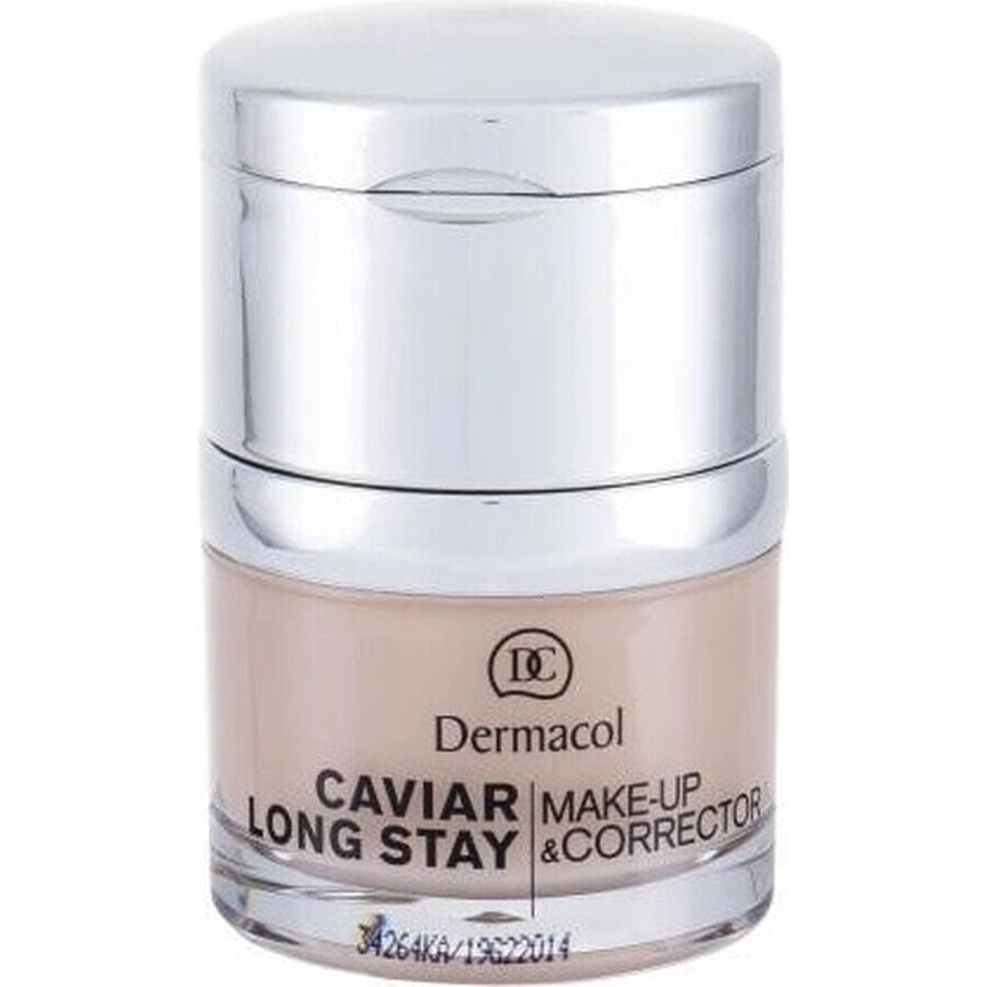 DERMACOL MAKE-UP with concealer CAVIAR FAIR 1×30 ml, makeup