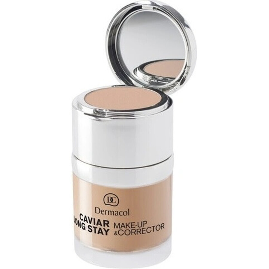 DERMACOL MAKE-UP with concealer CAVIAR FAIR 1×30 ml, makeup