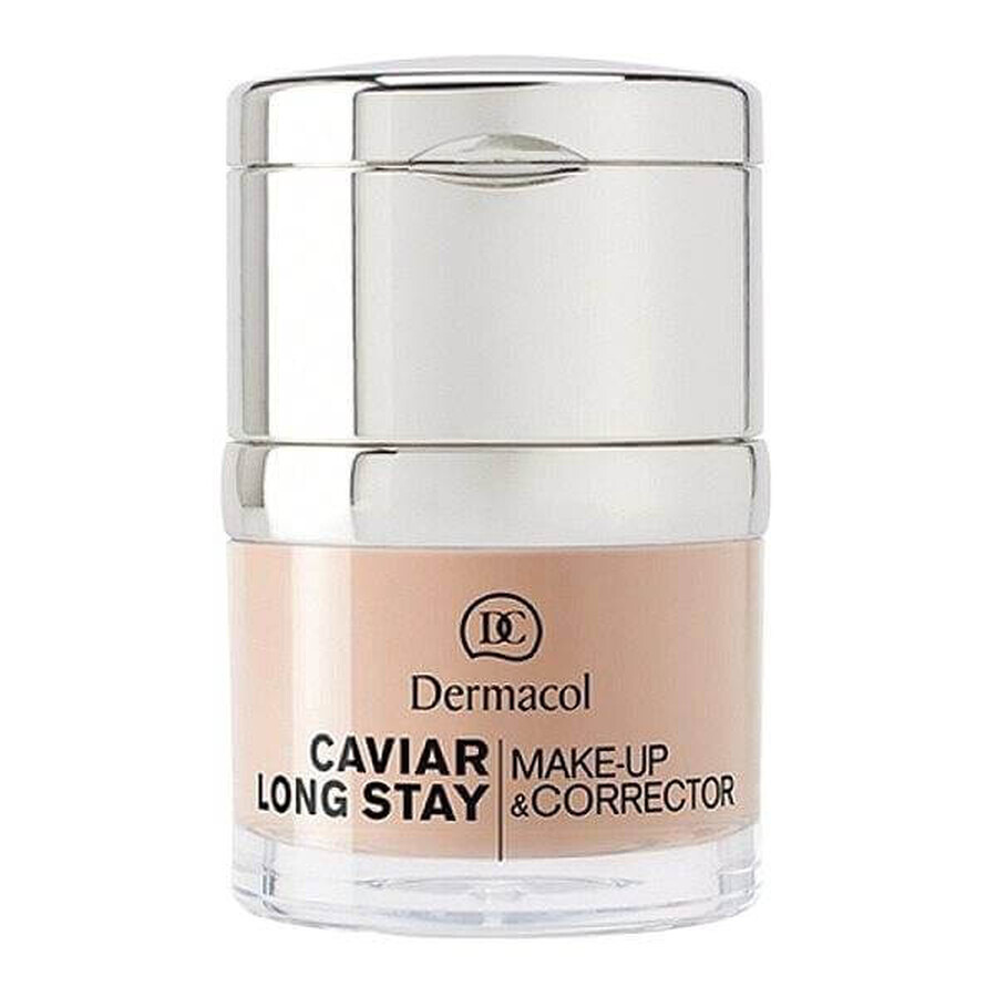 DERMACOL MAKE-UP with concealer CAVIAR FAIR 1×30 ml, makeup