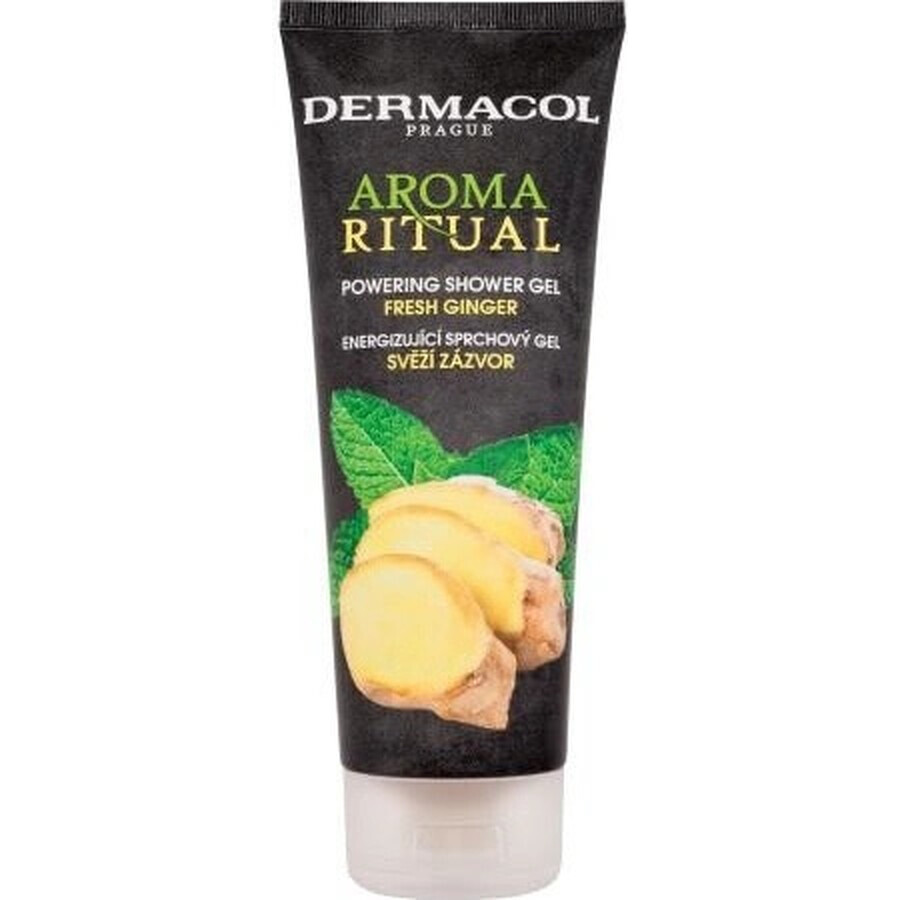 Dermacol Aroma Ritual - gel douche énergisant au gingembre frais 1×250 ml, gel douche