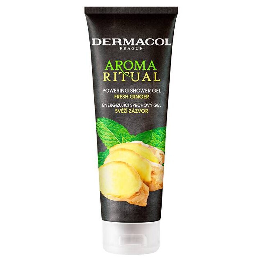 Dermacol Aroma Ritual - gel douche énergisant au gingembre frais 1×250 ml, gel douche