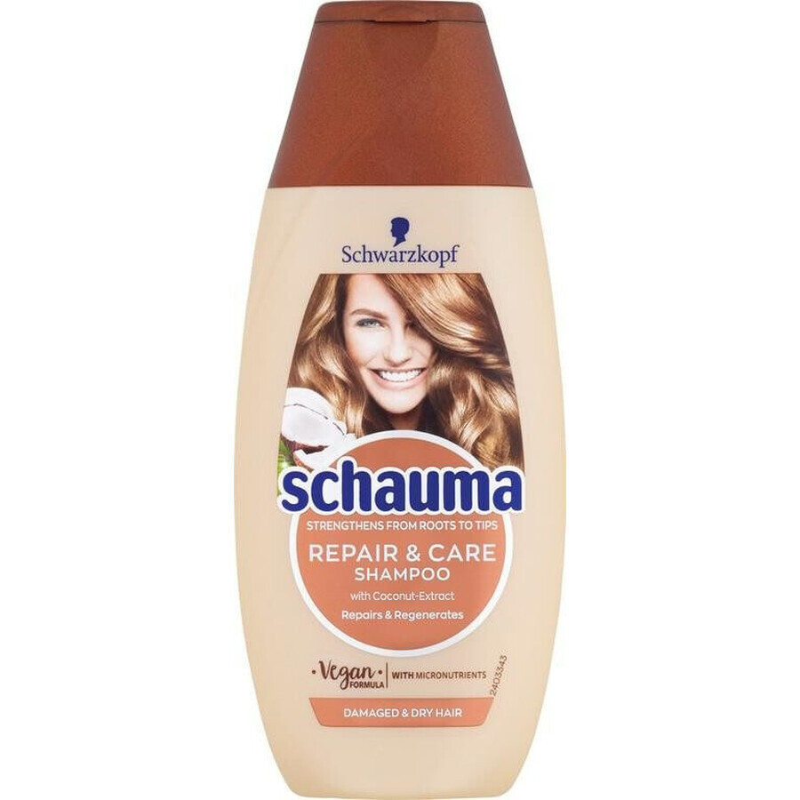 Schauma Repair & Pflege Shampoo 1×400 ml, Shampoo