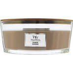 WoodWick Boat Evergreen Cashmere Evergreen Candle 1×453,6 g, candela profumata