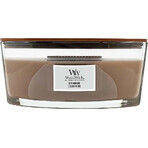 WoodWick Boat Evergreen Cashmere Evergreen Candle 1×453,6 g, candela profumata