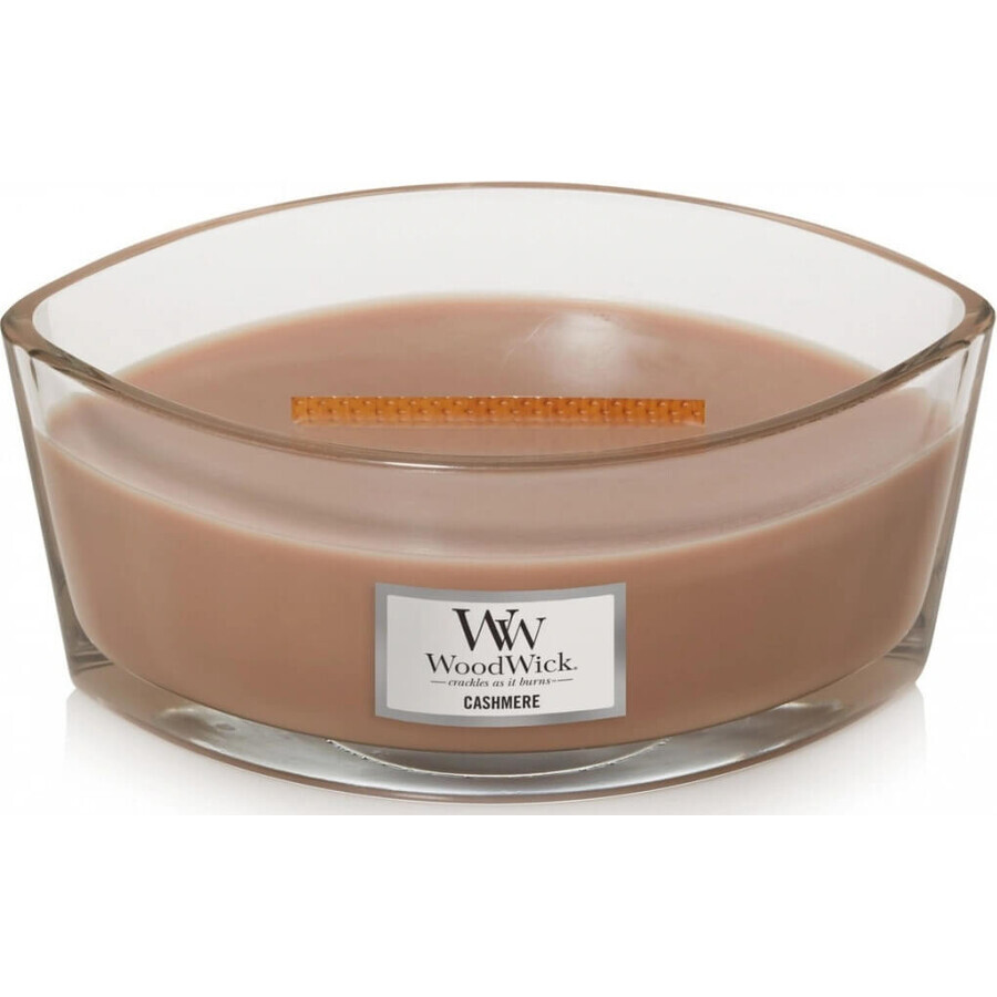 WoodWick Boat Evergreen Cashmere Evergreen Candle 1×453,6 g, candela profumata