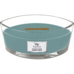 WoodWick Boat Evergreen Cashmere Evergreen Candle 1×453,6 g, candela profumata