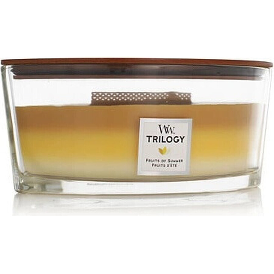 WoodWick Boat Evergreen Cashmere Evergreen Candle 1×453,6 g, candela profumata