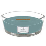 WoodWick Boat Evergreen Cashmere Evergreen Candle 1×453,6 g, candela profumata