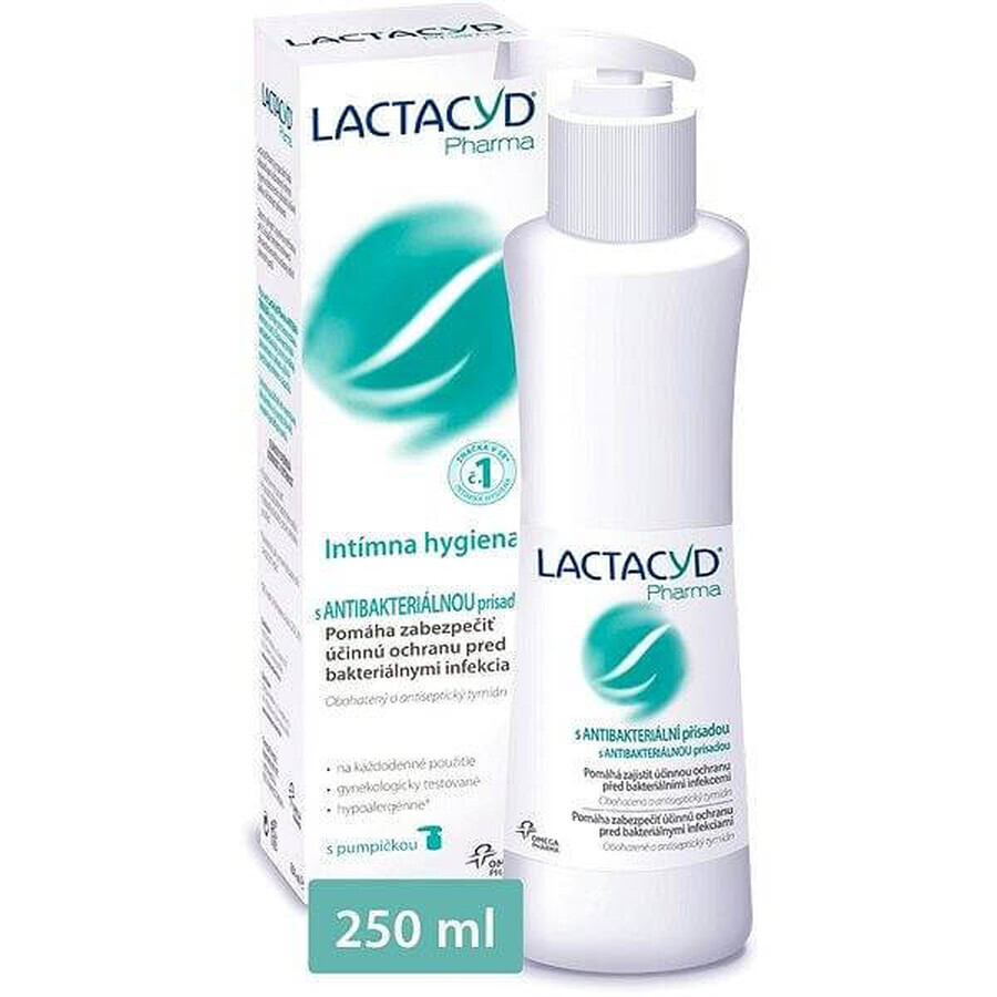 LACTACYD Pharma ANTIBACTERIAL 1×250 ml, Intimpflege