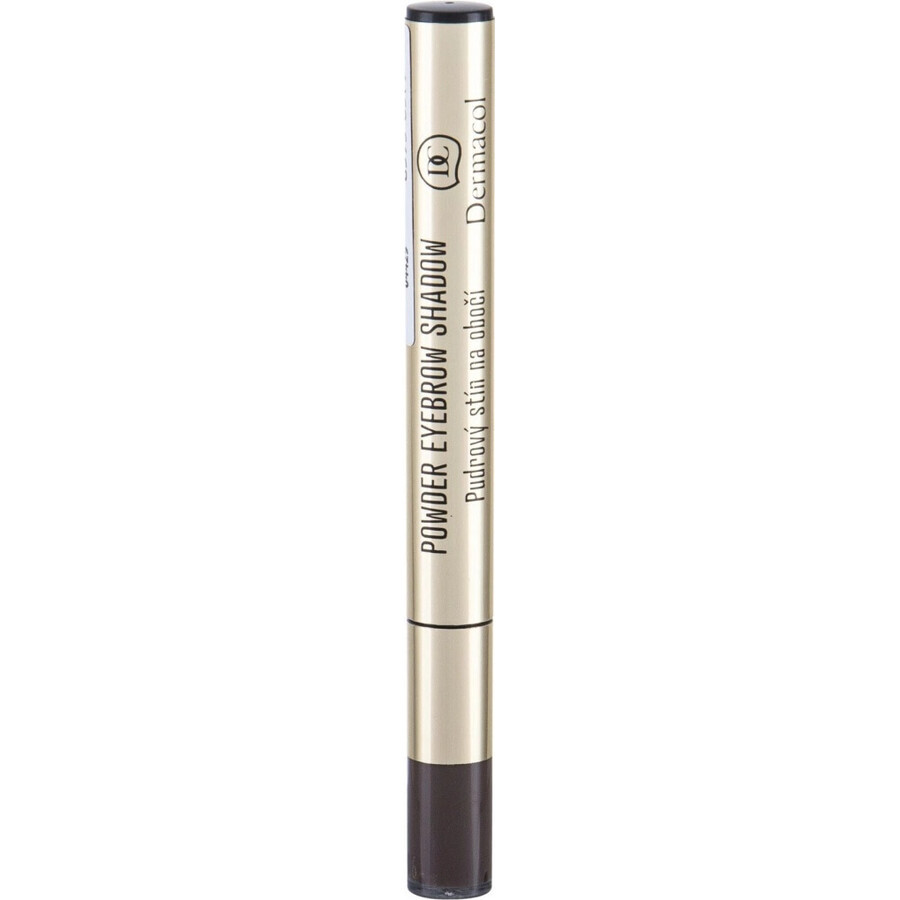 Dermacol Poudre pour sourcils Poudre ombre No.2 1×1 g, résistant à l'eau