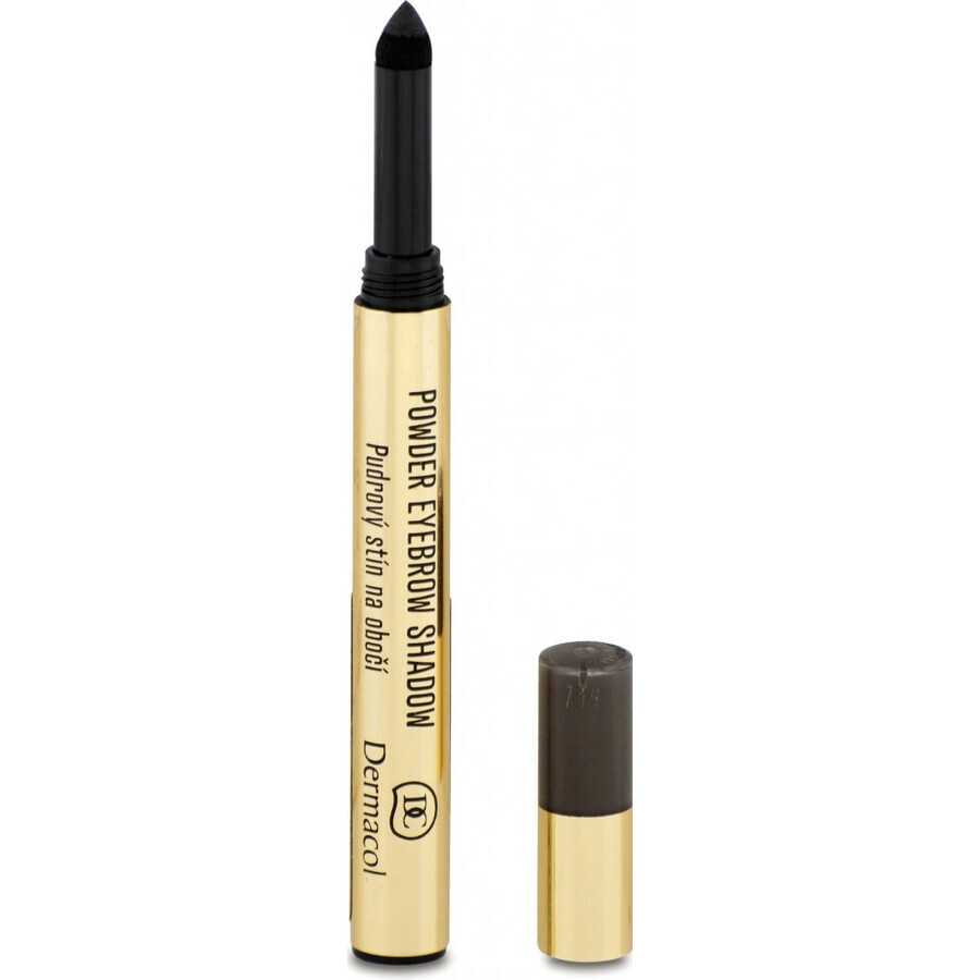 Dermacol Poudre pour sourcils Poudre ombre No.2 1×1 g, résistant à l'eau