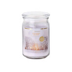 Emocio Bottle 93x142 mm with glass lid Scented Candle Golden Glow 1×1 pc, size 93 x 142 mm