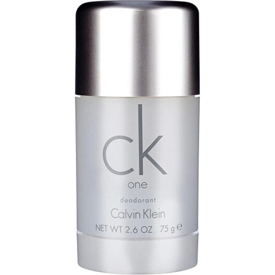 Calvin Klein One Tuhy Deo 75ml 1×75ml, festes Deodorant