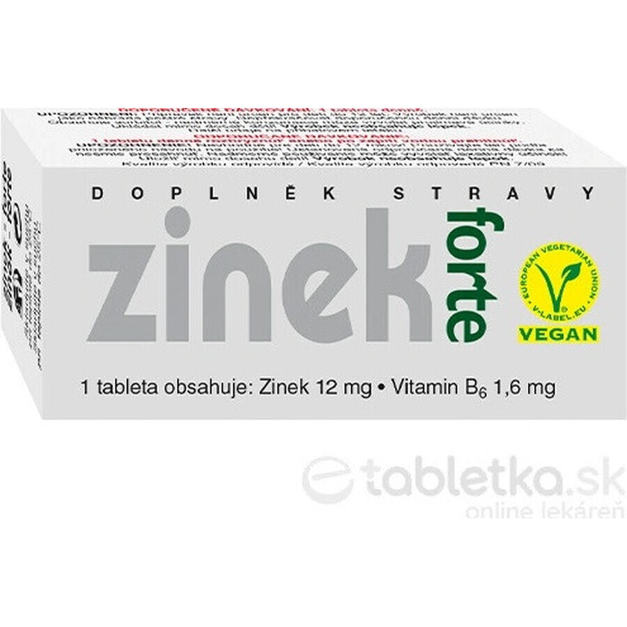 NATURVITA ZINOK FORTE 1×60 tbl, food supplement