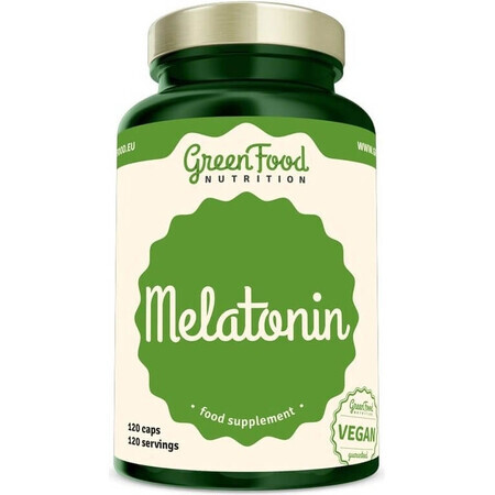 GreenFood Nutrition Melatonin 1×120cps Nahrungsergänzungsmittel