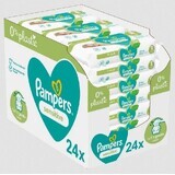 Pampers Sensitive Box Wischtücher Plastikfrei 24x52Stück 24×52 Stück