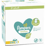 Pampers Sensitive Box Wipes Plastic Free 24x52pcs 24×52 pcs