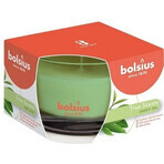 Bolsius Aromatic 2.0 Scented glass candle with green tea 1×1 pc, size 90 x 63 mm