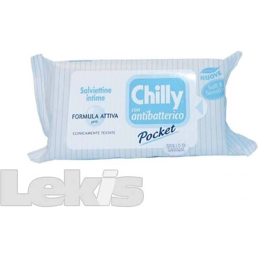 Chilly Șervețele antibacteriene 1×12 buc, șervețele