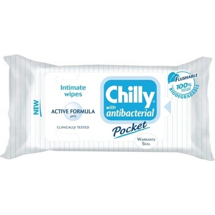 Chilly Șervețele antibacteriene 1×12 buc, șervețele