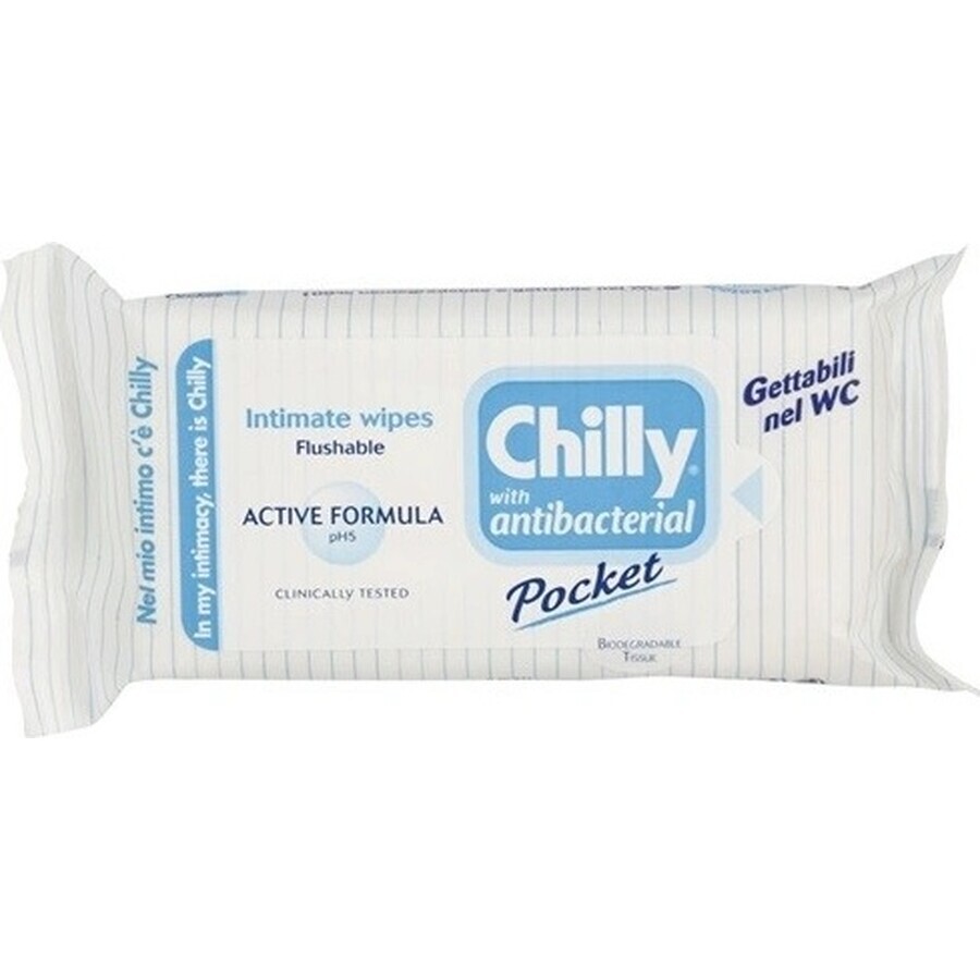 Chilly Șervețele antibacteriene 1×12 buc, șervețele