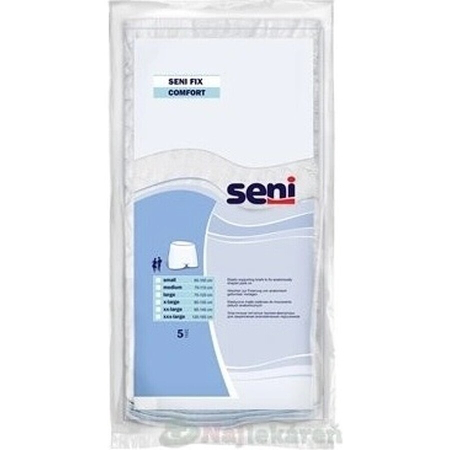 Seni FIX COMFORT Slip elasticizzato XX-Large (circonferenza 85-140 cm) 1x5 pz.